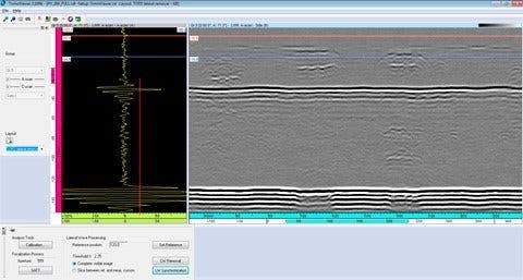TomoVIEWER Software Screen, Picture