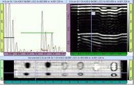 Figure 5: Data captured from one pass covers 4 zones