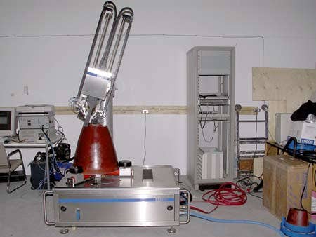 Rocket nozzle inspection system