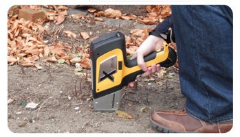 Delta Handheld XRF testing soil