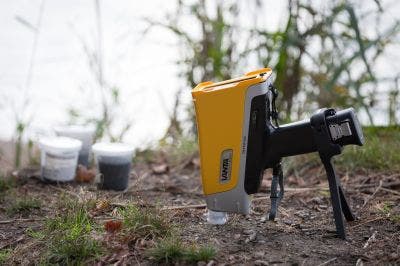 Delta Handheld XRF testing wood