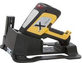 DELTA Handheld XRF in docking station