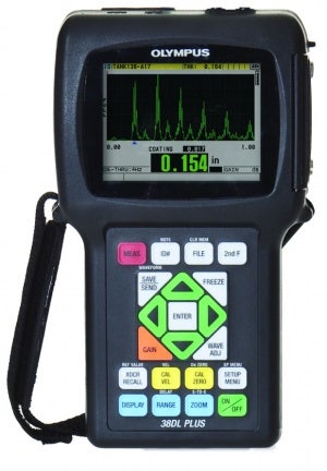 Olympus ultrasonic thickness gauge