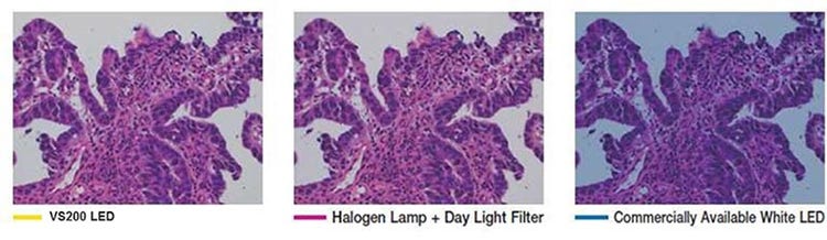 True color LED for whole slide imaging