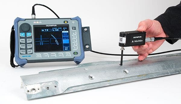 Fastener hole inspection using eddy current testing equipment