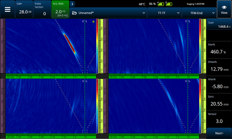 combined wave set views