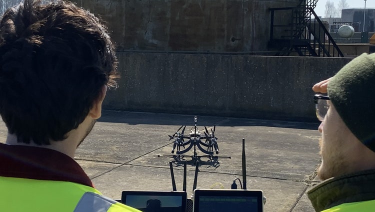 Drone NDT inspection