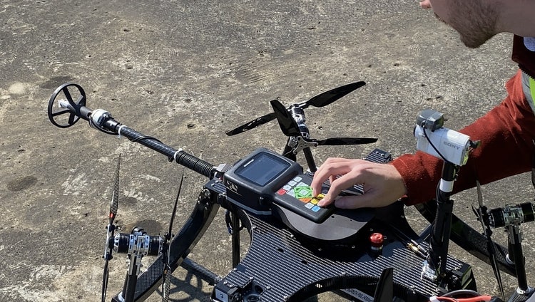 Ultrasonic drone inspection