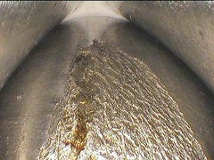 Borescope inspection of a wind turbine gearbox bearing using the IPLEX G Lite videoscope