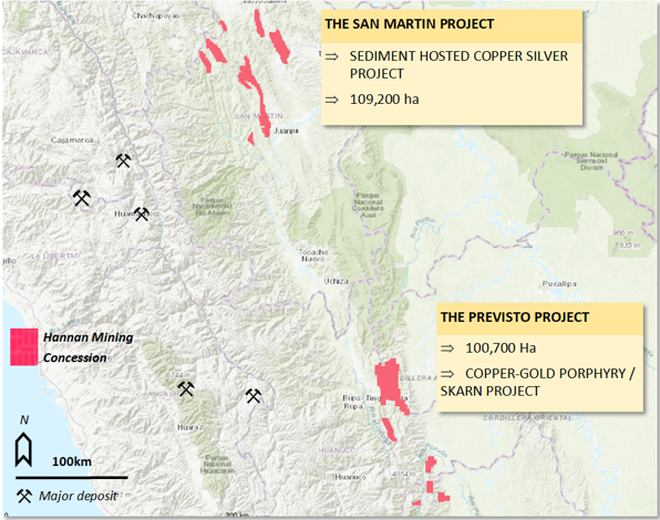 Copper silver exploration project