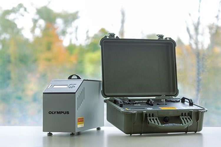 Portable XRD analyzers for quantitative mineralogy