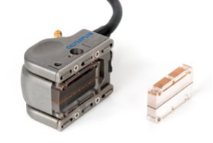 Dual array probe and delay line wedge