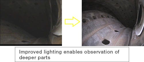 Improved brightness for defect detection