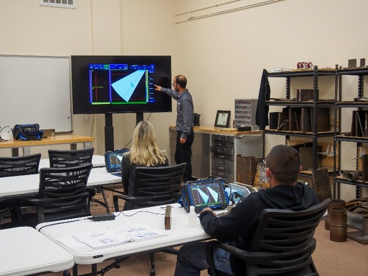 Olympus and Hellier NDT Extend Collaboration to Train Future NDT Inspectors