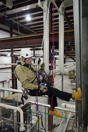 high portable rope access flaw detection