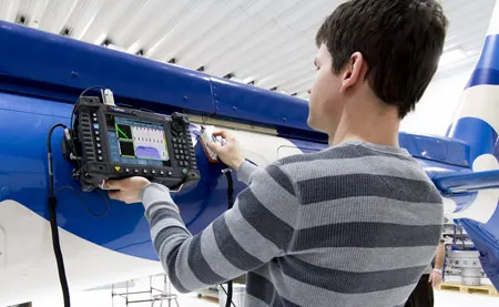 OmniScan MX Eddy Current Array Flaw Detector