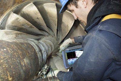 Component inspection with portable OmniScan SX