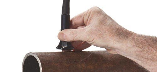 Metal thickness gauge