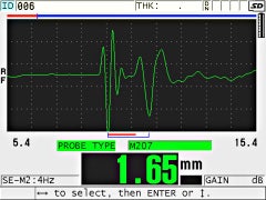 Medición con la sonda M207