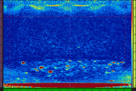 Velocidad máxima de exploración FMC/TFM: 31 mm/s