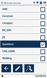 analyse xrf portable, résultats d’équivalence de nuance