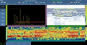 Inspection des pales par ultrasons multiéléments