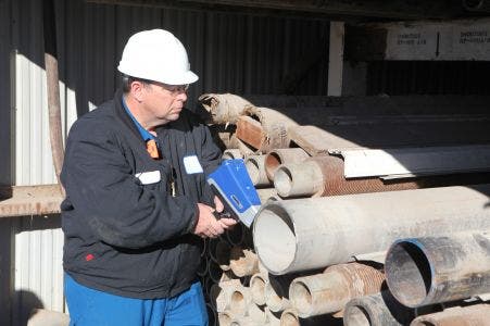 analyseur XRF à main utilisé pour la détection du plomb