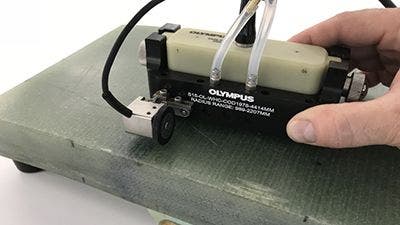 Gamme de sondes à ultrasons multiéléments pour l’inspection des pales d’éoliennes