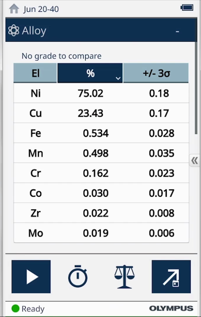 Analyseur XRF à main