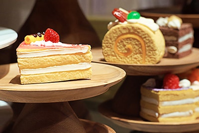 Jouet à presser en forme de gâteau sablé