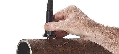 Metal thickness gauge