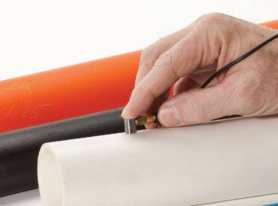 Mesure du plastique par ultrasons