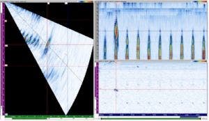 Uso del phased array per ispezionare i sistemi di trasmissione di turbine eoliche