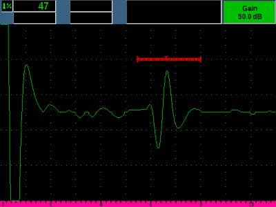 Tipica indicazione proveniente dalla componente integra