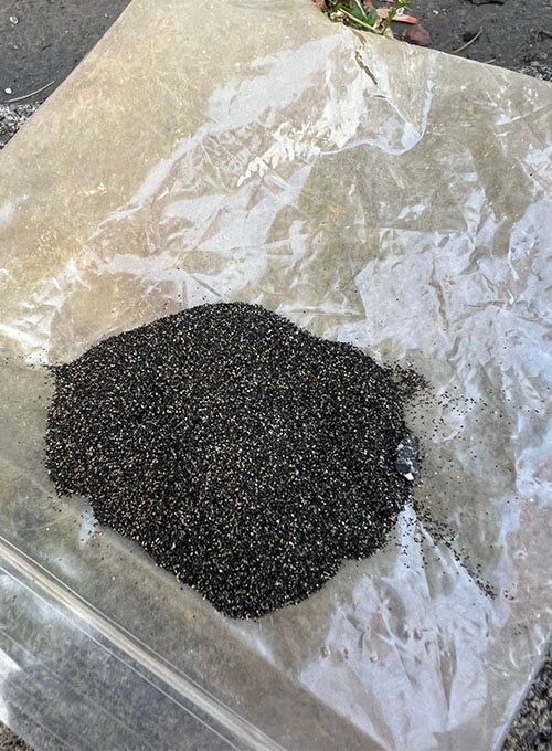 Campione di cassiterite