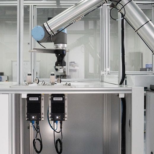 Integrazione del sistema con cobot (robot collaborativo)