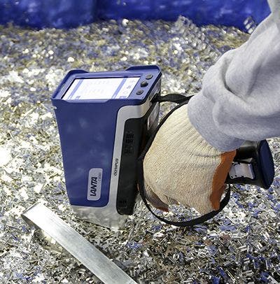 Verify the correct alloy, avoids costly mistakes and delays