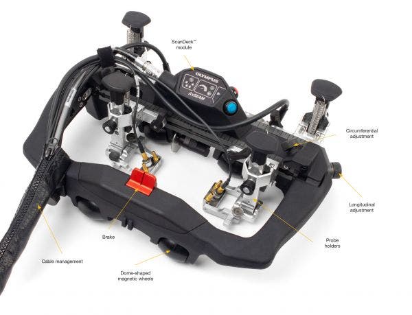misuratore di spessori alimentato a batterie