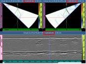 Both OmniScan and OmniPC allow simultaneous view of all Ultrasonic data (PV200 on OmniScan and PV100 in OmniPC shown)