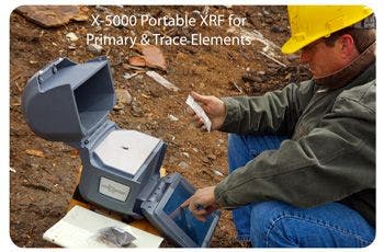 X-5000 Portable XRF for Primary and Trace Elements