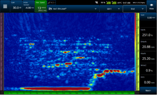 Total focusing method (TFM) imaging of H2S corrosion and blistering