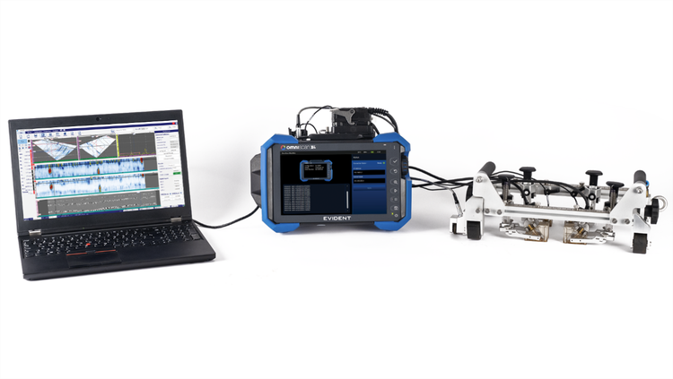 OmniScan X4とHSMT-Flex™スキャナーの取得をコントロールするWeldSightソフトウェア。