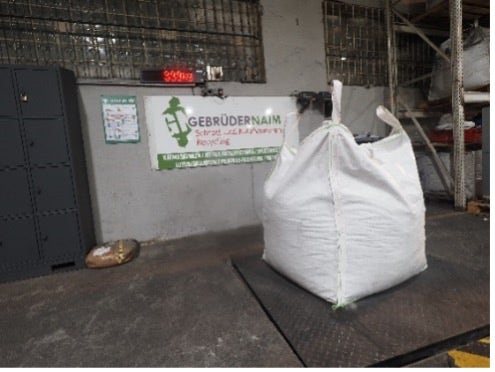 입고되는 제품의 무게 측정