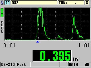 室内色彩设计模式下的A扫描显示
